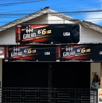 Papan nama toko Galan